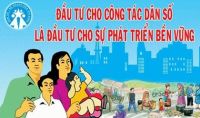 Cần thiết xây dựng dự thảo Luật Dân số